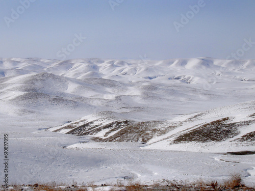 Afghan winter landscape