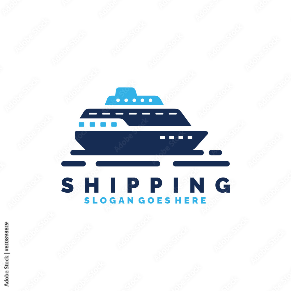 Ship logo design vector illustration Ship logo design vector illustration