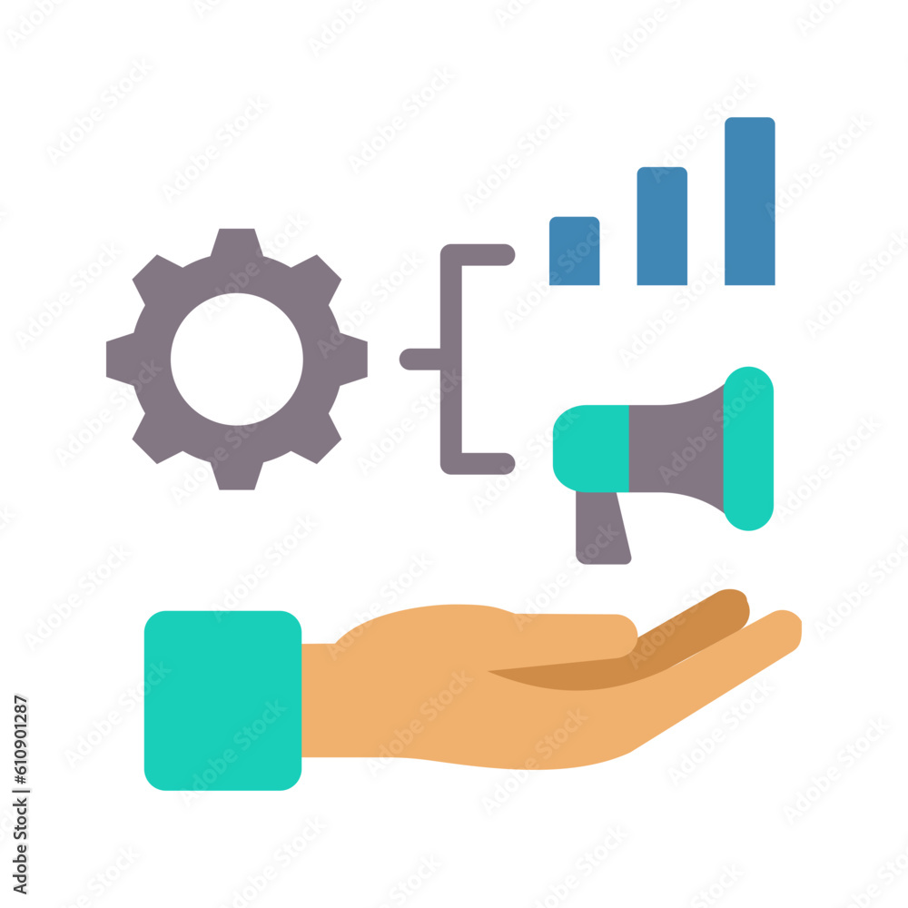 Planning flat icon for marketing, organizing, forecasting, preparation, scheduling, budgeting logo Planning flat icon for marketing, organizing, forecasting, preparation, scheduling, budgeting logo