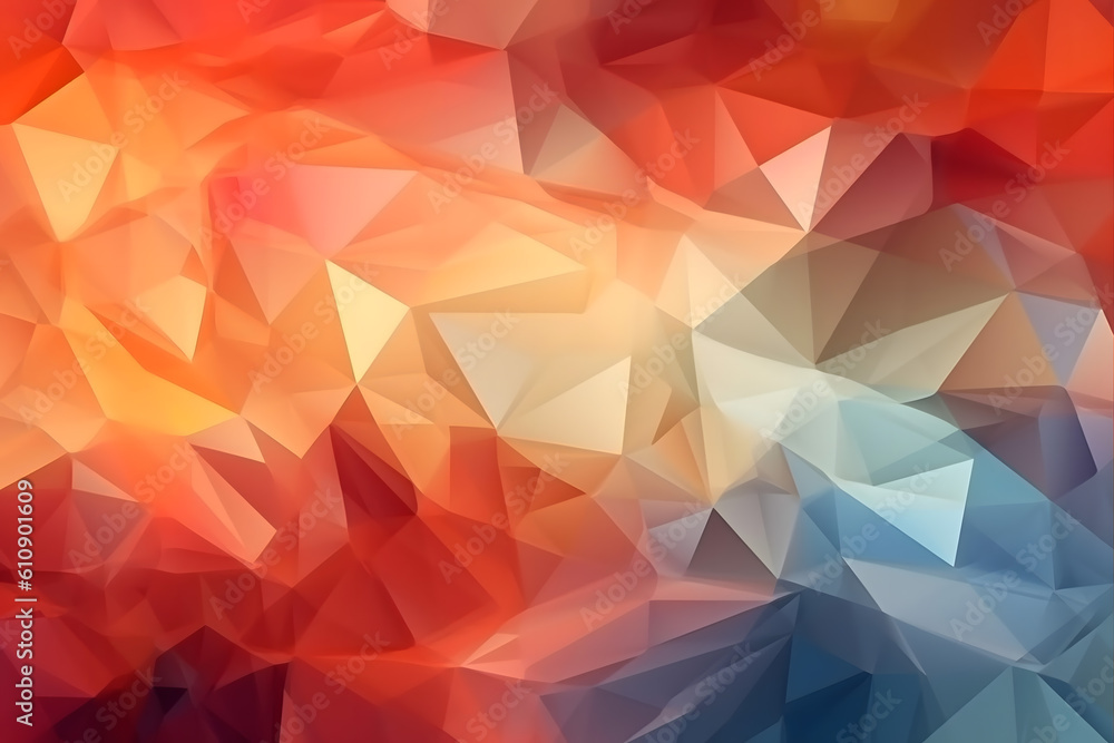 Obraz premium abstract triangle background