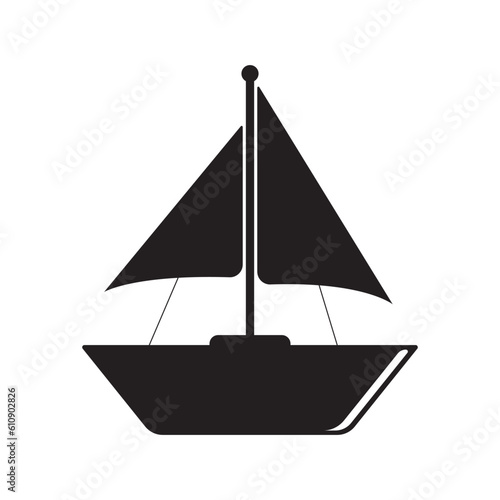 boat icon vector