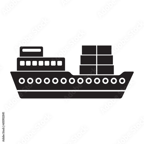boat icon vector