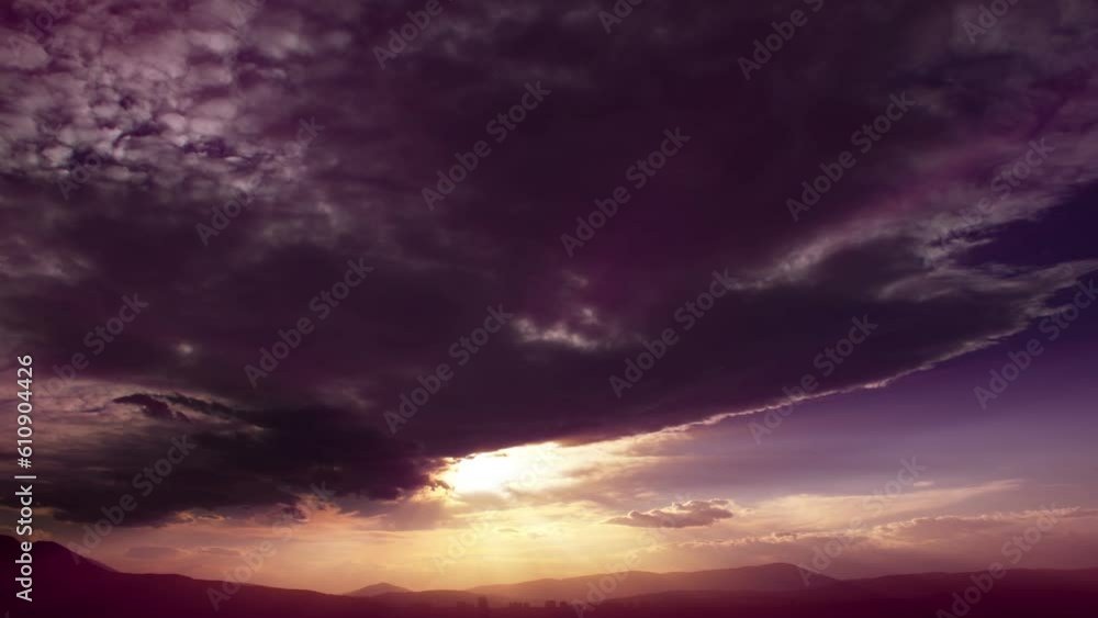 sunset sun ray time lapse sunset sun ray time lapse