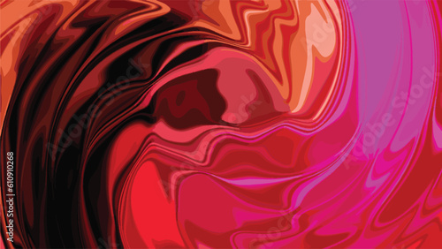 abstract red liquid background