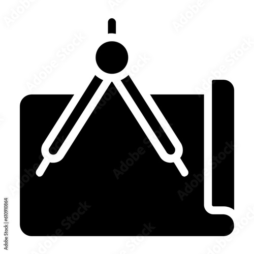 compass divider icon