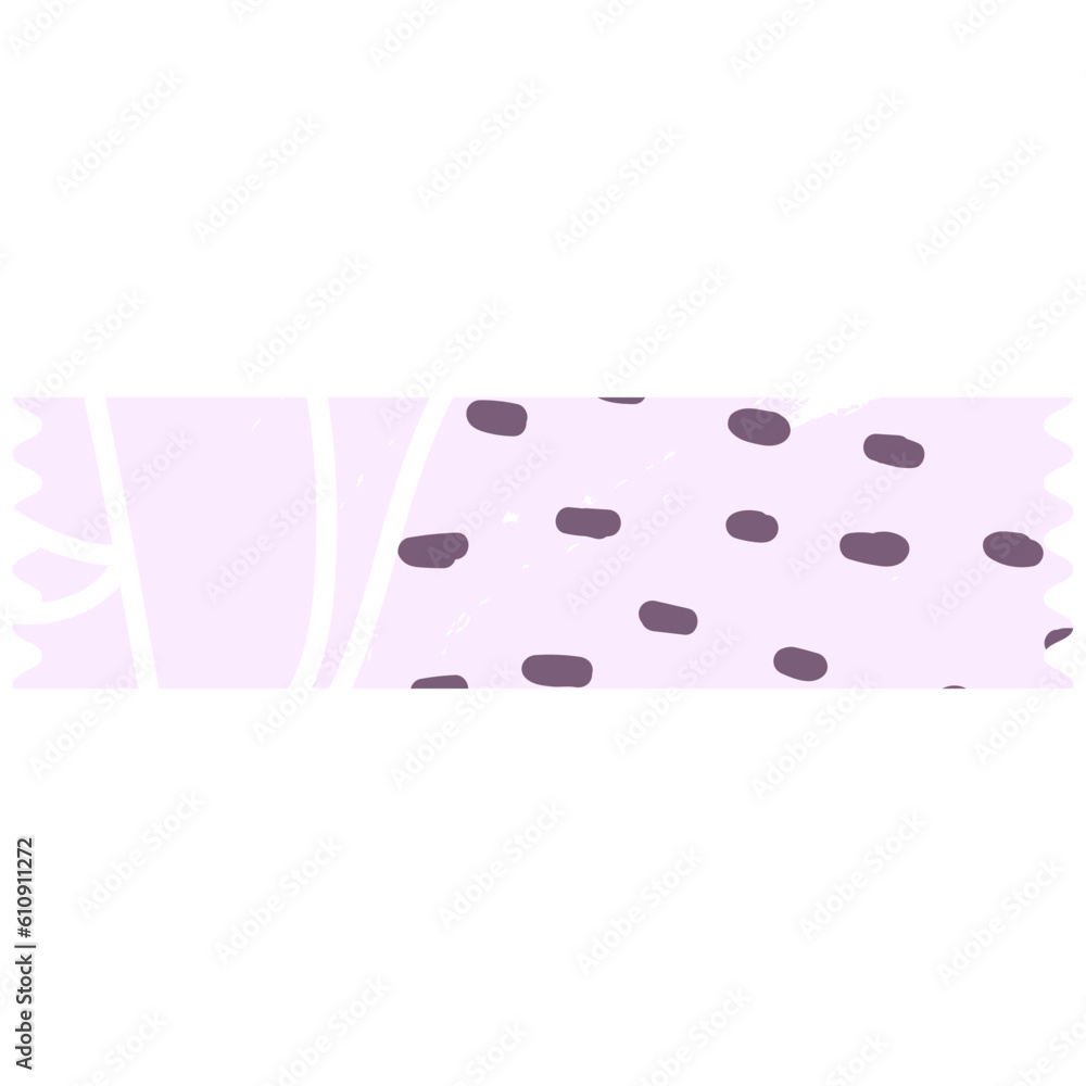 Pastel abstract washi tape