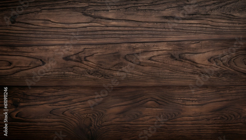 dark Walnut wood texture. dark Wood background, background, dark Walnut wooden plank background, dark Wooden texture, ,AI generated