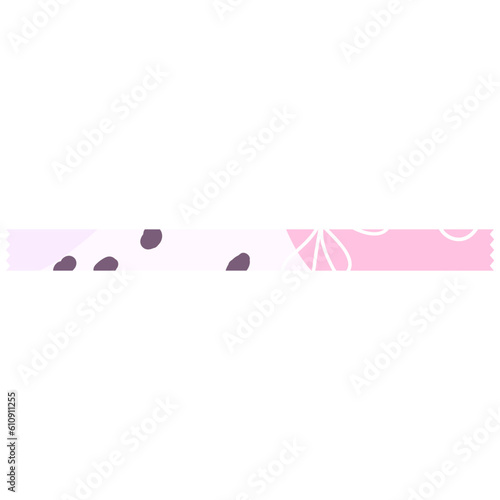 Pastel abstract washi tape