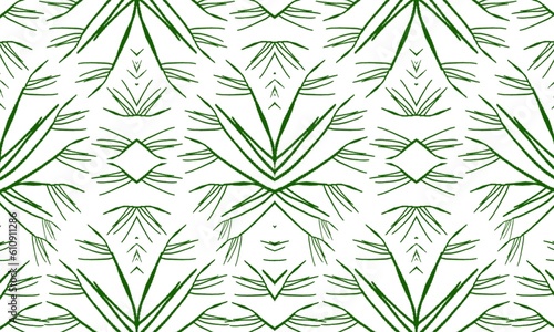 seamless pattern with leaves