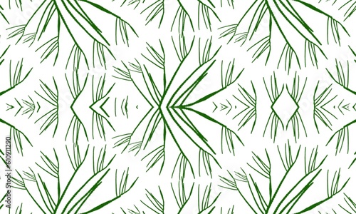 seamless pattern with grass