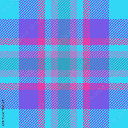 Tartan textile vector of fabric pattern check with a plaid background seamless texture.