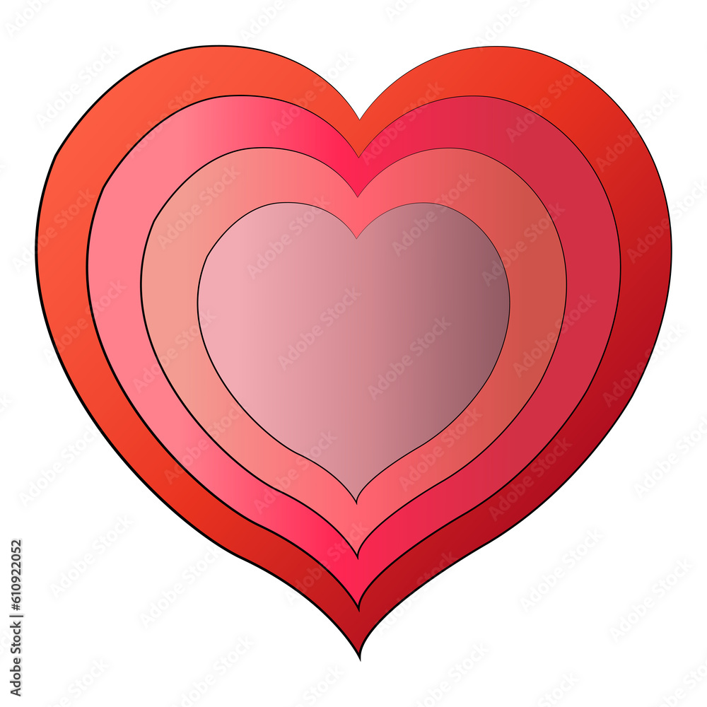 Heart isolated design on transparent background, valentine icon clipart element for decoration 3 Heart isolated design on transparent background, valentine icon clipart element for decoration 3