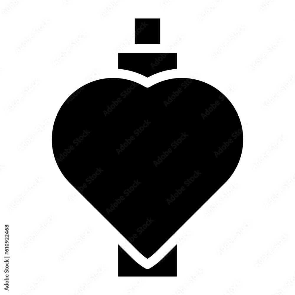 Obraz premium perfume glyph 