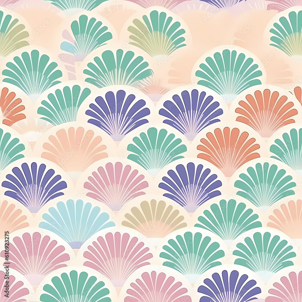 Fototapeta premium Japanese Repeatable Pattern