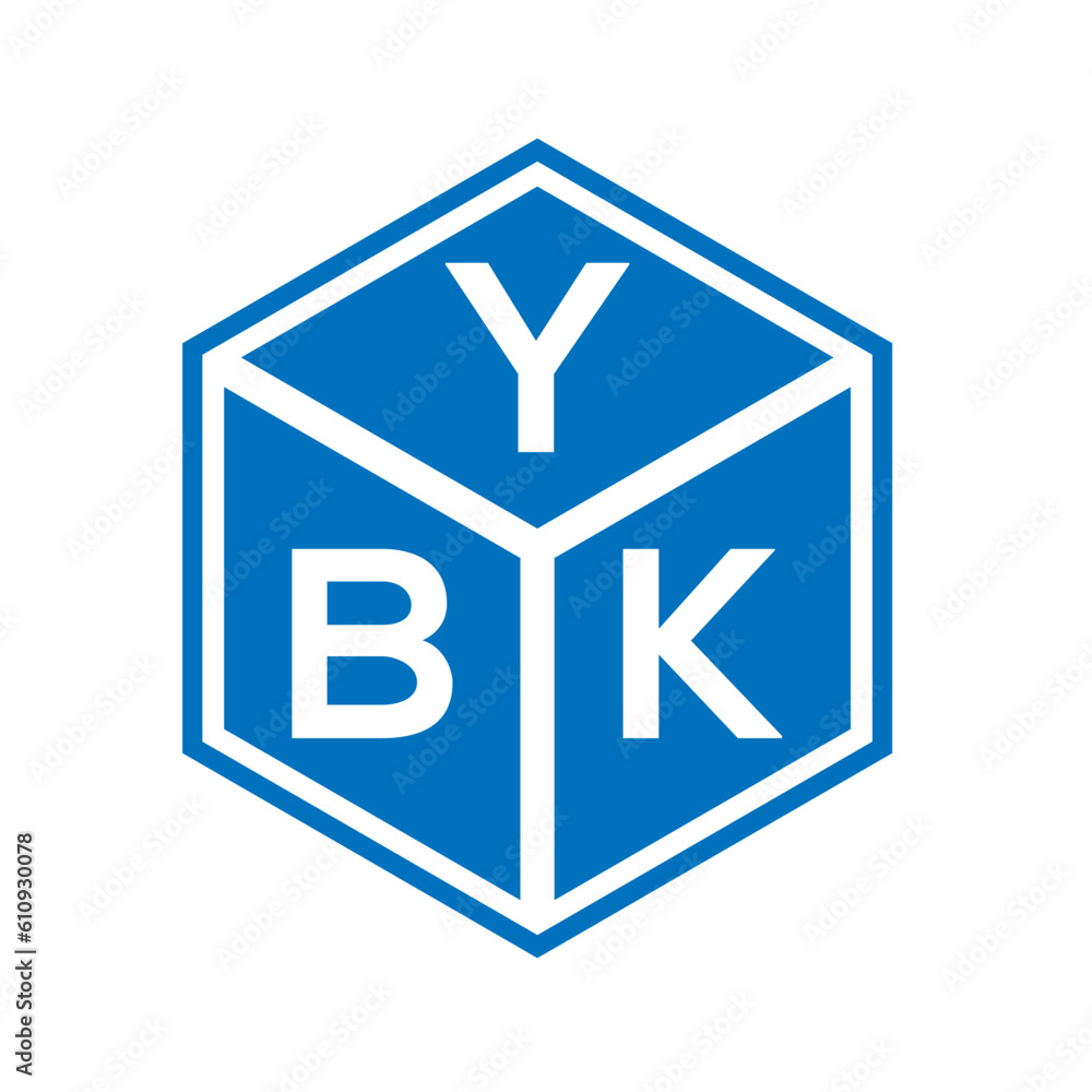 YBK letter logo design on black background. YBK creative initials letter logo concept. YBK letter design.
YBK letter logo design on black background. YBK creative initials letter logo concept. YBK letter design.