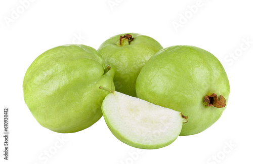 guava fruit isolated on transparent png