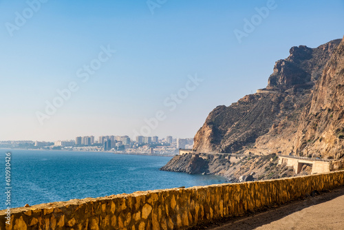 Beautiful Mediterranean landscape in Aguadulce, Andalusia, Spain