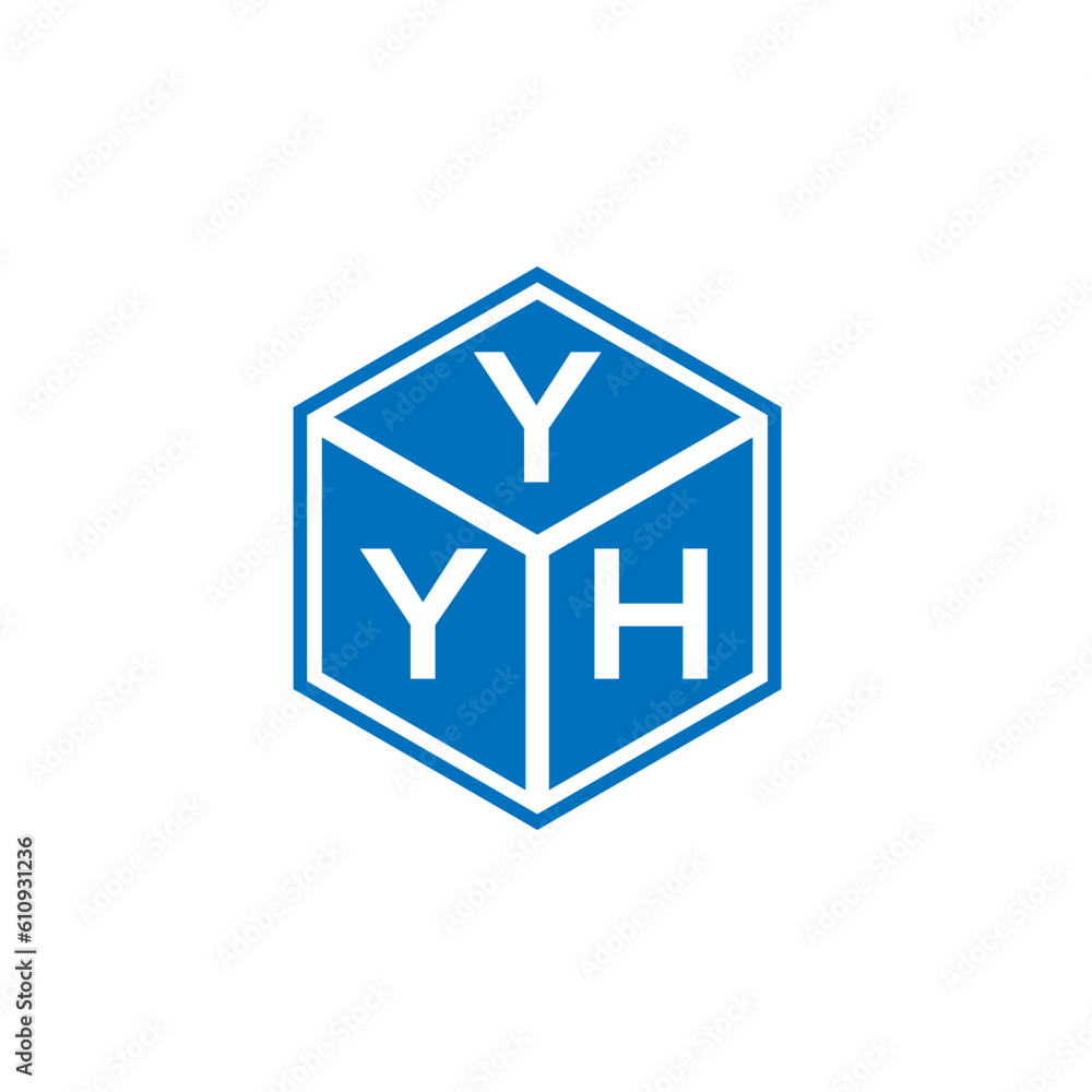 YYH letter logo design on white background. YYH creative initials letter logo concept. YYH letter design.
YYH letter logo design on white background. YYH creative initials letter logo concept. YYH letter design.