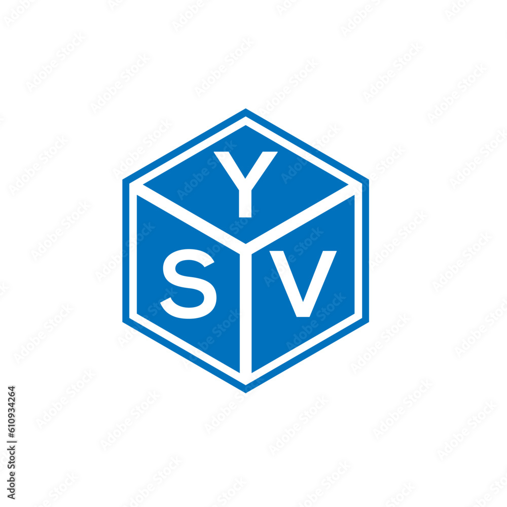 YSV letter logo design on white background. YSV creative initials letter logo concept. YSV letter design.
YSV letter logo design on white background. YSV creative initials letter logo concept. YSV letter design.