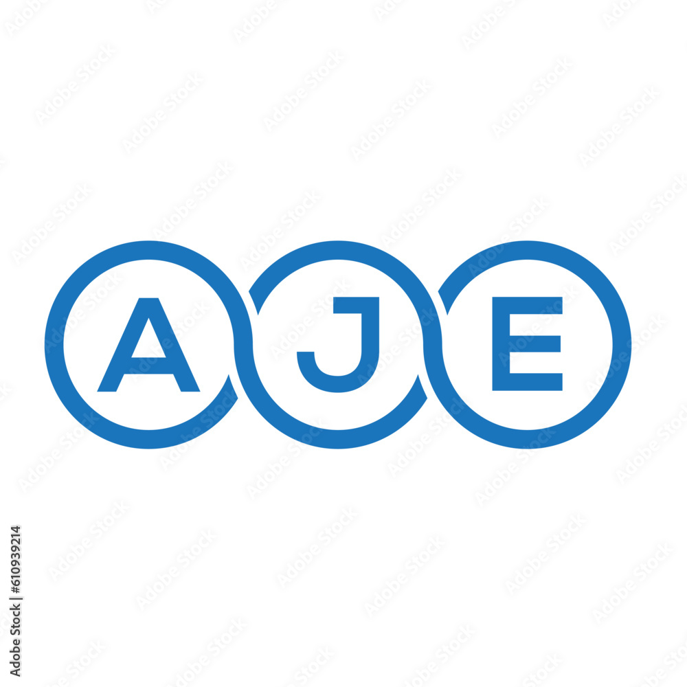 AJE letter logo design on white background. AJE creative initials letter logo concept. AJE letter design.
AJE letter logo design on white background. AJE creative initials letter logo concept. AJE letter design.