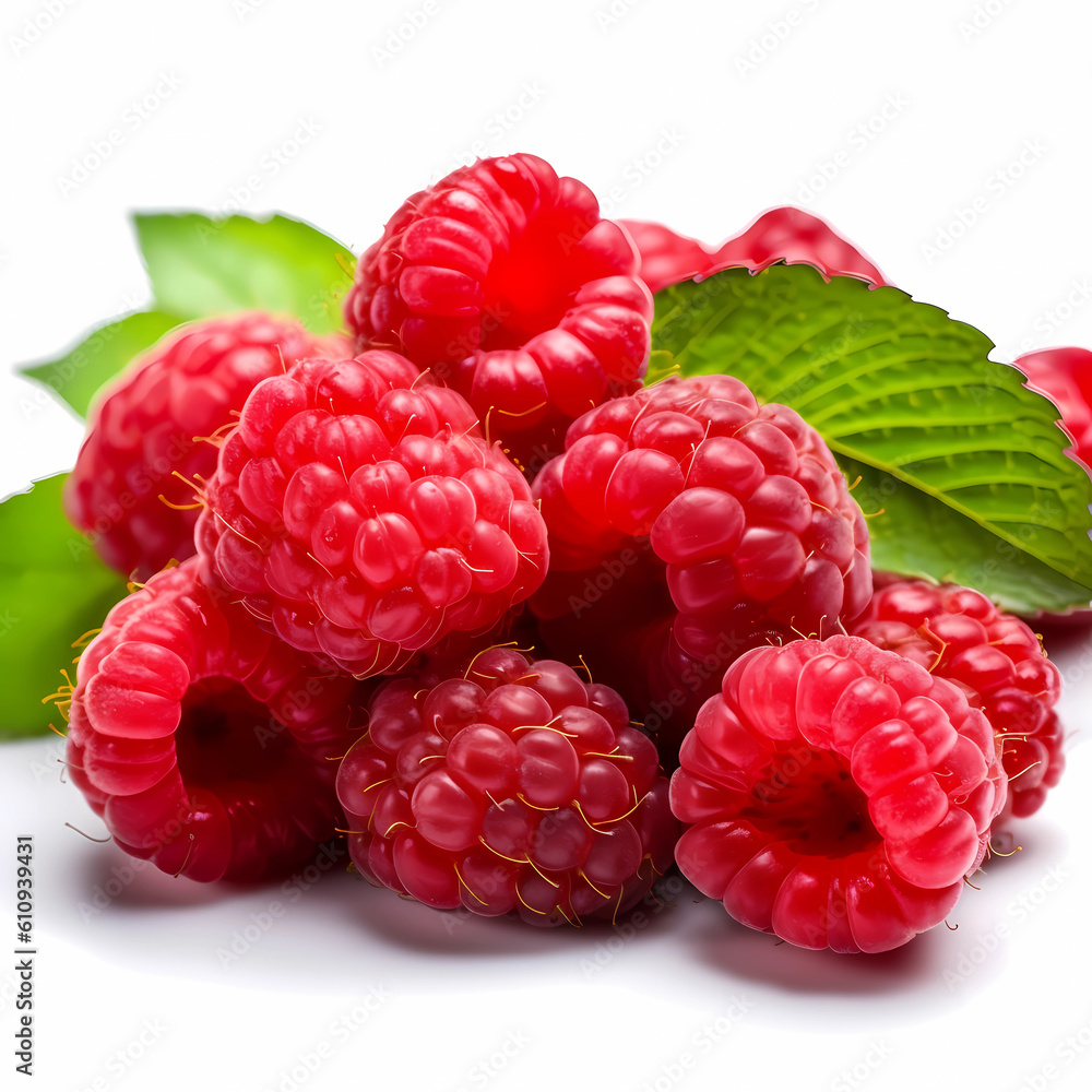 Rasberry isolated white Rasberry isolated white