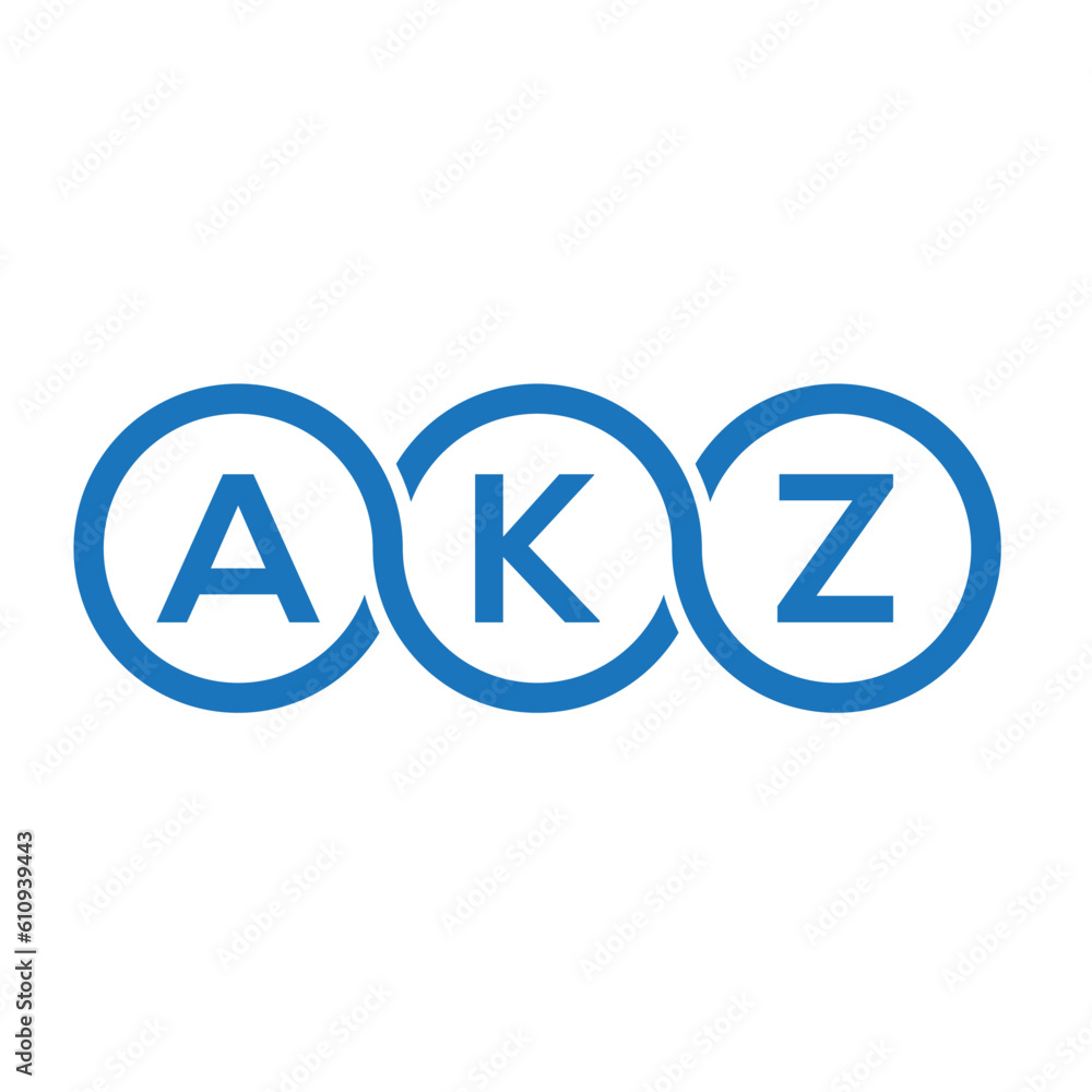 AKZ letter logo design on white background. AKZ creative initials letter logo concept. AKZ letter design.
AKZ letter logo design on white background. AKZ creative initials letter logo concept. AKZ letter design.
