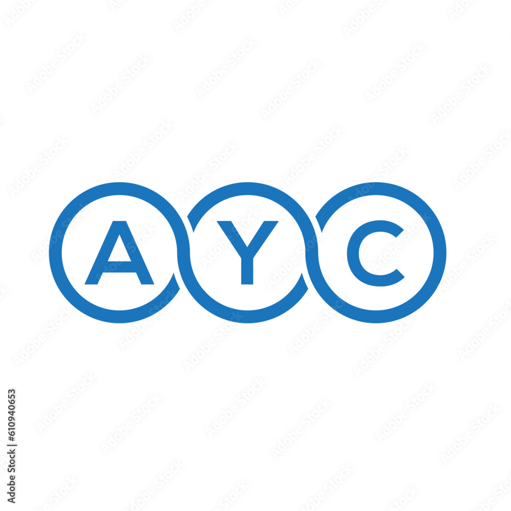 AYC letter logo design on white background. AYC creative initials letter logo concept. AYC letter design.
AYC letter logo design on white background. AYC creative initials letter logo concept. AYC letter design.