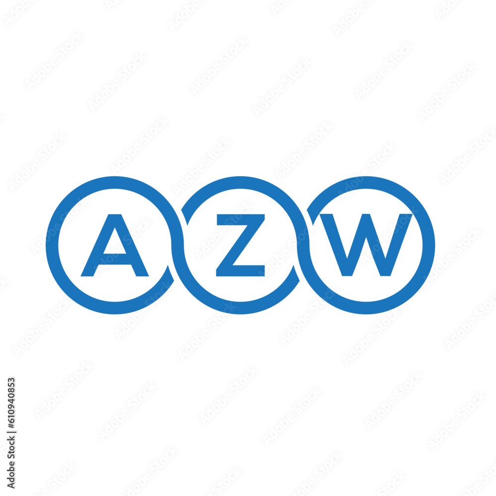 AZW letter logo design on white background. AZW creative initials letter logo concept. AZW letter design.
AZW letter logo design on white background. AZW creative initials letter logo concept. AZW letter design.