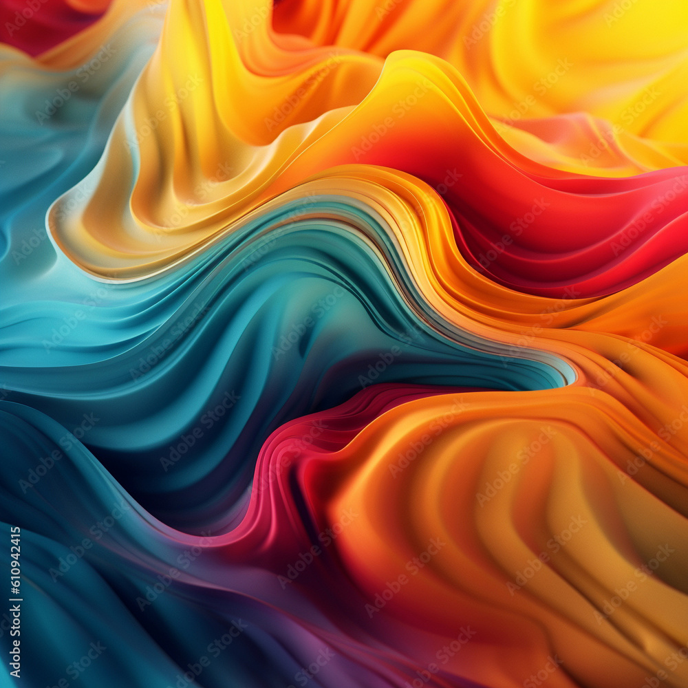 abstract colorful background by AI