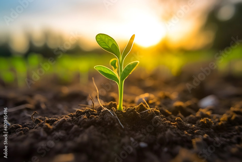 agriculture environment and green field