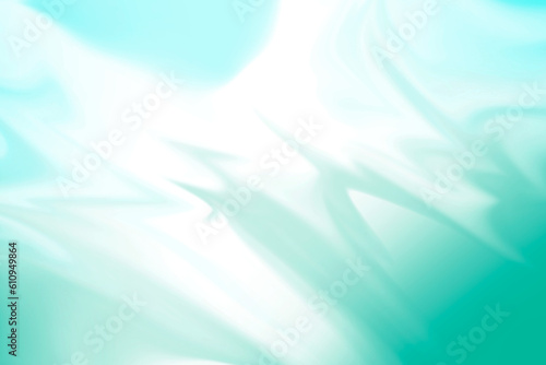 Abstract cyan gredient metal color theme satin texture background. Lighting effects of flash. Blurred vector background with light glare