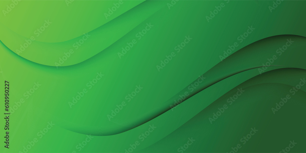 Obraz premium Green abstract modern digital background