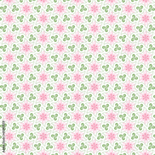 seamless pattern with flowers