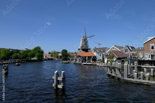Mühle De Adriaan in Haarlem, Niederlande