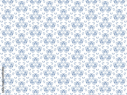 Wallpaper Mural seamless pattern with snowflakes Hand drawn digital design beautiful graphic designs in pastel colors for textile or card design. Torontodigital.ca