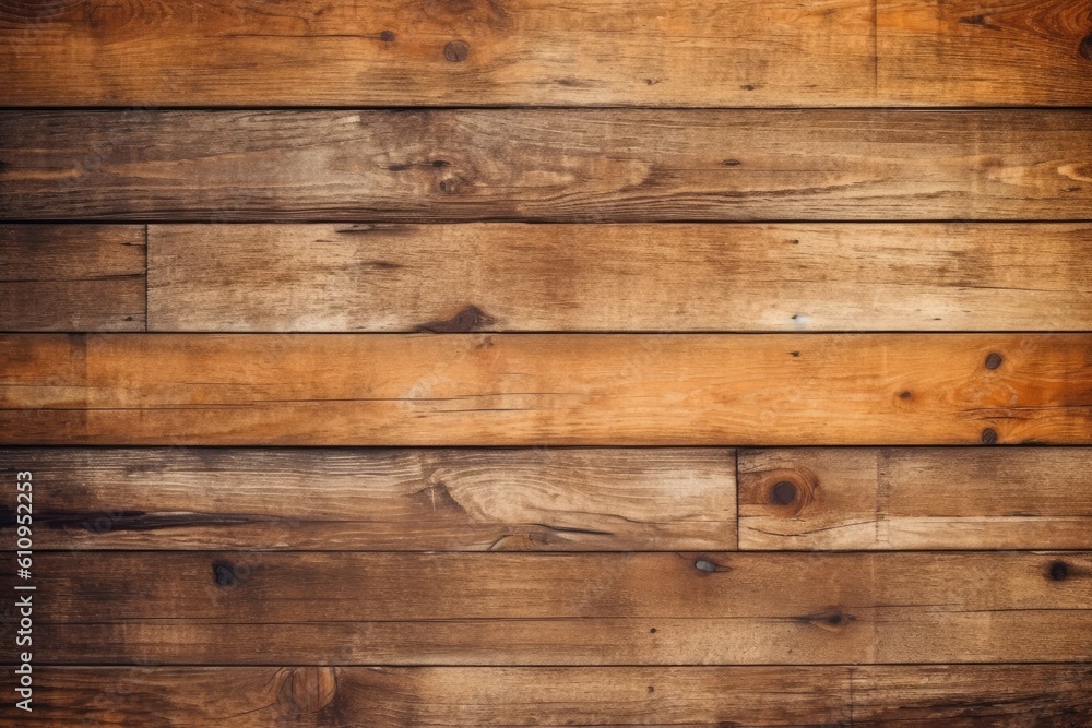 Medium brown wood texture background. Generative AI Medium brown wood texture background. Generative AI
