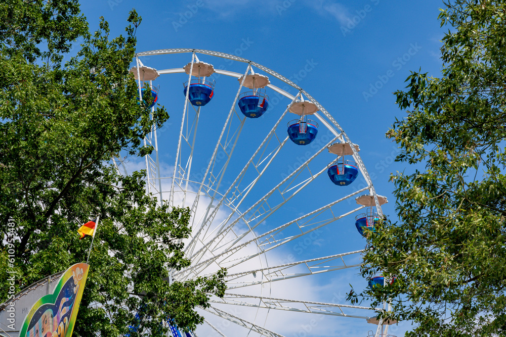 Fototapeta premium Riesenrad Zeche Gibraltar