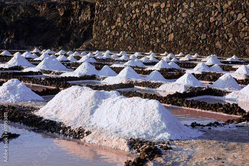 Wallpaper Mural Heaps of salt in La Palma. Torontodigital.ca