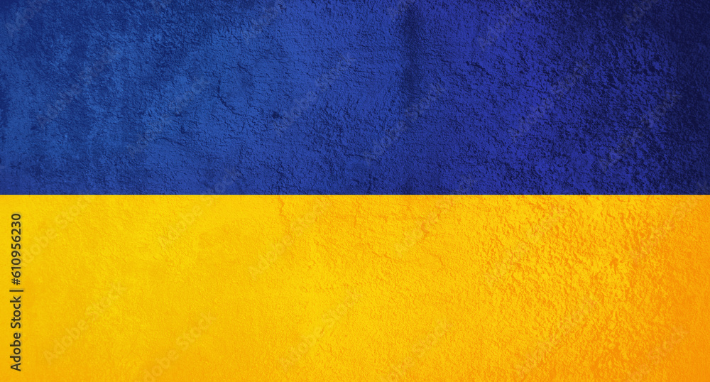 Ukraine Flag emblem background blue and yellow flag Ukraine Flag emblem background blue and yellow flag