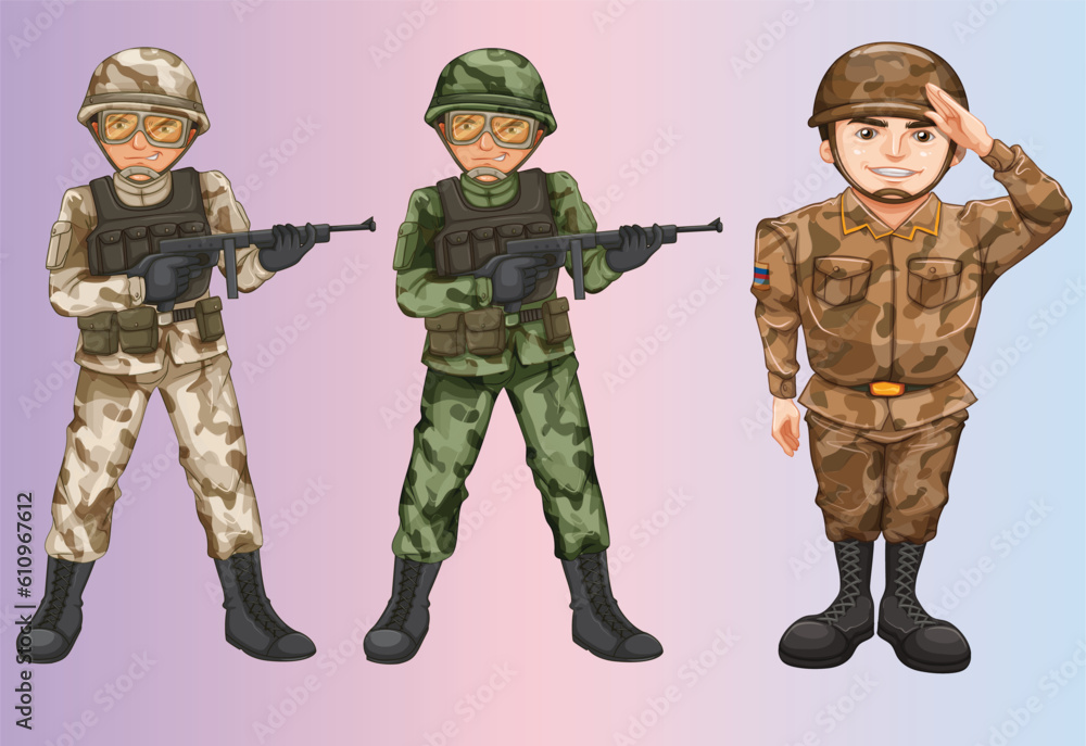 soldier with gun soldier with gun