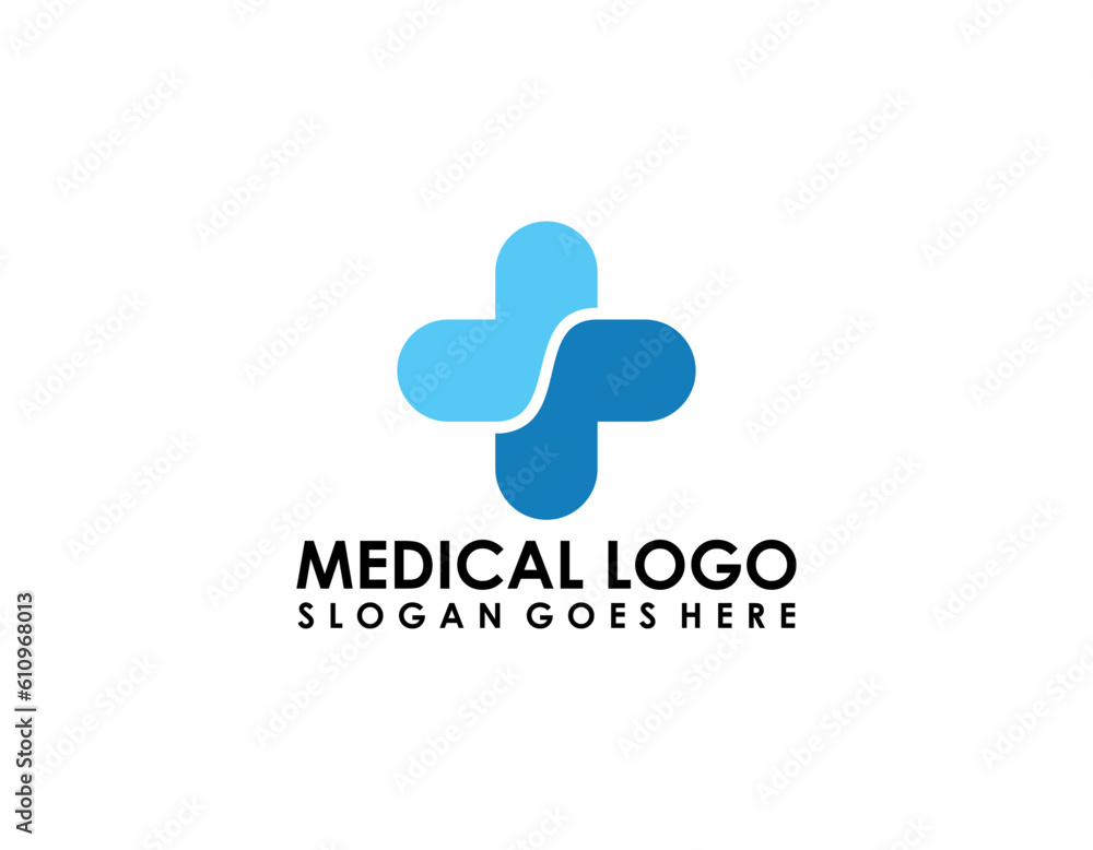 Medical Hospital health-care logo design template. Medical Hospital health-care logo design template.