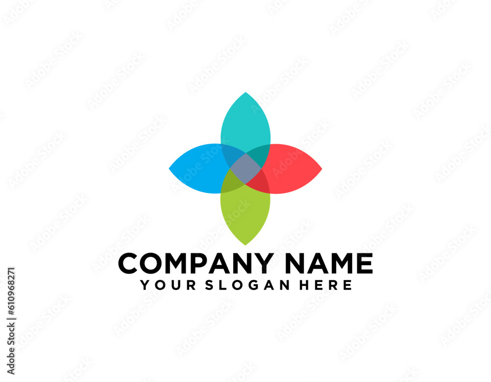 Modern Healthcare Medical Logo. Blue and Green Geometric Linear Rounded Cross Sign Health Icon Infinity Style isolated on Dark Background. Flat Vector Logo Design Template Element. Modern Healthcare Medical Logo. Blue and Green Geometric Linear Rounded Cross Sign Health Icon Infinity Style isolated on Dark Background. Flat Vector Logo Design Template Element.