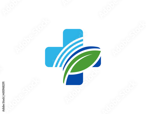 Medical pharmacy logo design template.- vector illustrator 