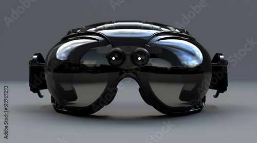 Mixed Reality Goggles, Headset, AR, VR, Futuristic Design, Augmented Reality, Virtual Reality