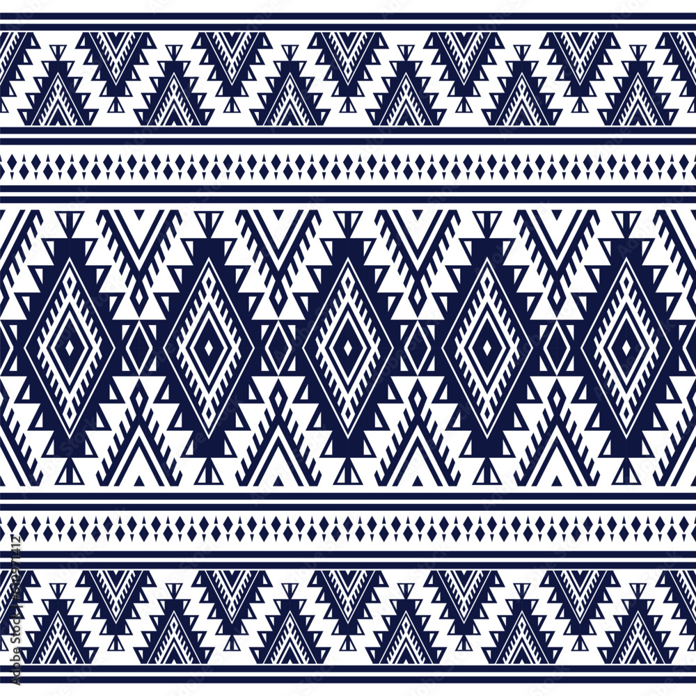 Native American Southwest, Aztec, Navajo seamless pattern. Tribal black and white geometric print. Ethnic design wallpaper, fabric, cover, textile, rug, blanket. Native American Southwest, Aztec, Navajo seamless pattern. Tribal black and white geometric print. Ethnic design wallpaper, fabric, cover, textile, rug, blanket.