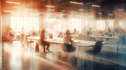 Coworking space background....