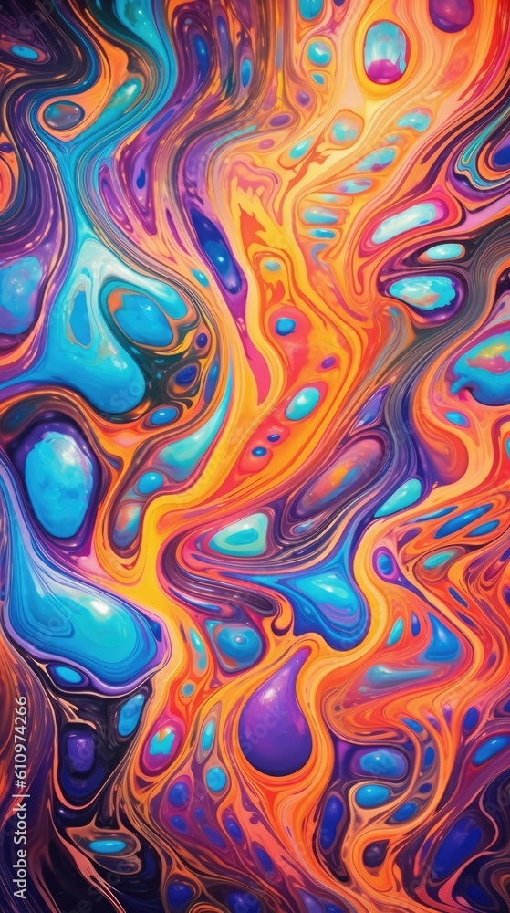 Psychedelic emotions made with generated ai Psychedelic emotions made with generated ai