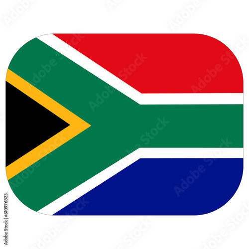 Free Download Flag of South Africa in shape. South Africa flag in shape. - GFXLoad