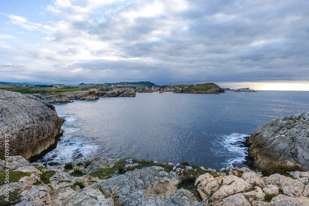 Steep cliffs in the Cantabrian Coast