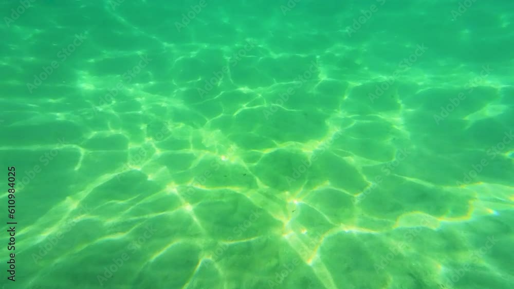 A Mesmerizing Swim by the Idyllic Golden Beach, Crystal-clear Turquoise Waters of Thassos Island, Greece A Mesmerizing Swim by the Idyllic Golden Beach, Crystal-clear Turquoise Waters of Thassos Island, Greece
